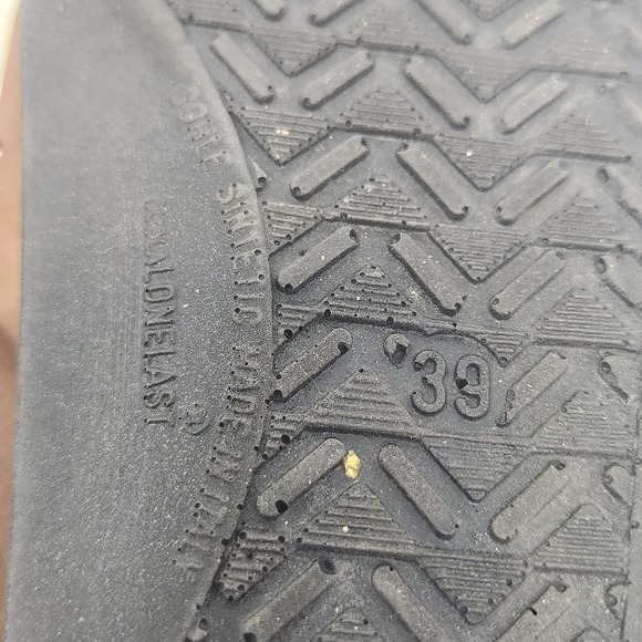 Fly Flot Brown Leather Multi Strap Comfort Sandals Size 39 US 8 Slingback Wedge - Picture 9 of 9